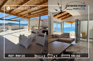 Piętrowy apartament z tarasem widokowym, 180m2 Nr.Ref:RW125