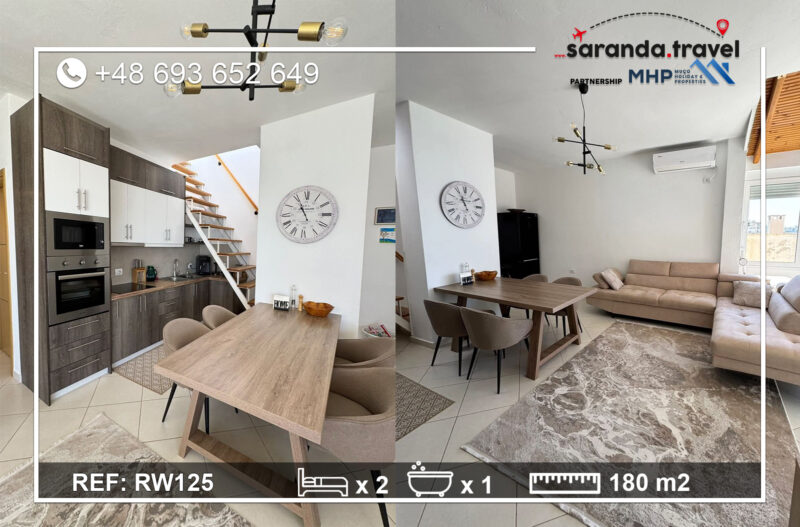 Piętrowy apartament z tarasem widokowym, 180m2 Nr.Ref:RW125