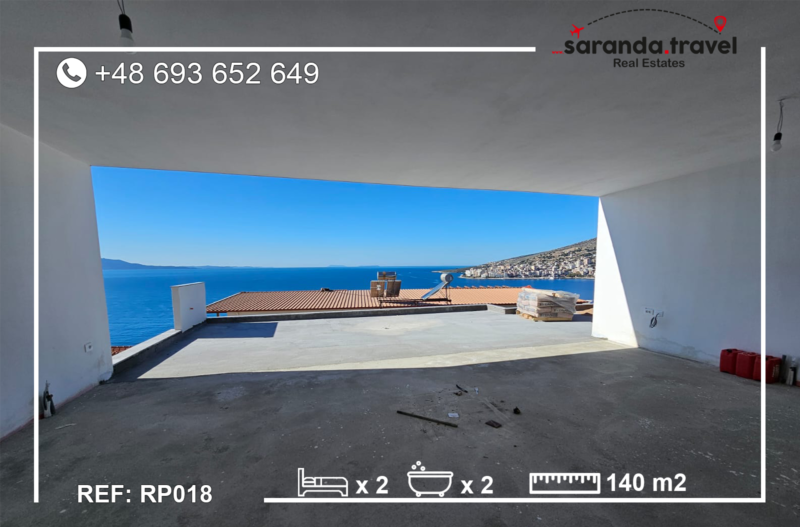 PENTHOUSE 2+2 140m2  Frontalny widok na morze    Nr.Ref:RP018-602
