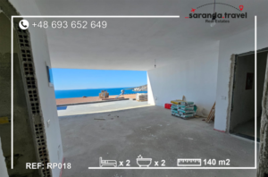 PENTHOUSE 2+2 140m2  Frontalny widok na morze    Nr.Ref:RP018-602