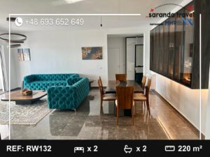 Penthouse na sprzedaż Saranda 220 m² | ogromny taras | widok na morze | luksusowe wykończenie Nr.Ref:RW133