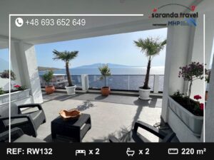 Penthouse na sprzedaż Saranda 220 m² | ogromny taras | widok na morze | luksusowe wykończenie Nr.Ref:RW133