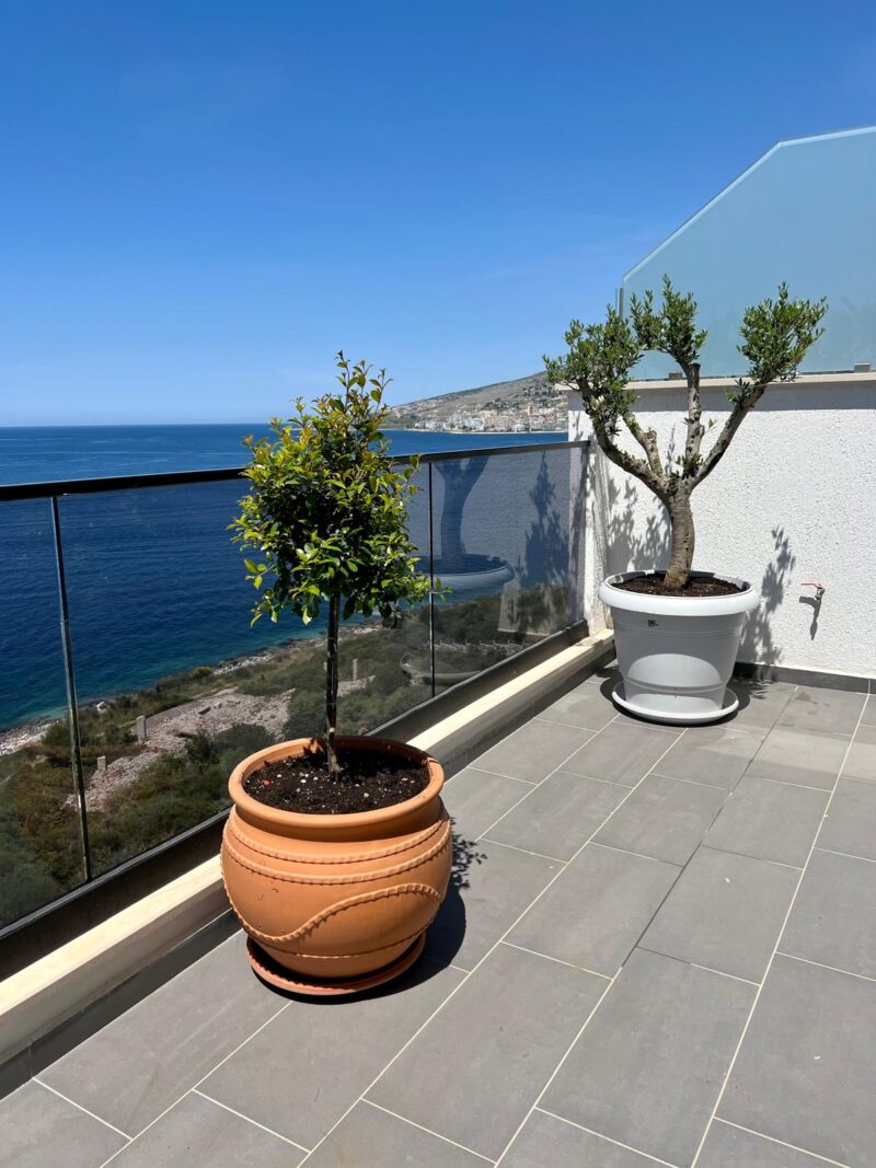 Penthouse na sprzedaż Saranda 220 m² | ogromny taras | widok na morze | luksusowe wykończenie Nr.Ref:RW133