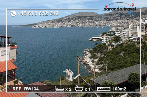 Apartament na sprzedaż Saranda 100 m² | duży taras | 2 sypialnie | widok na morze