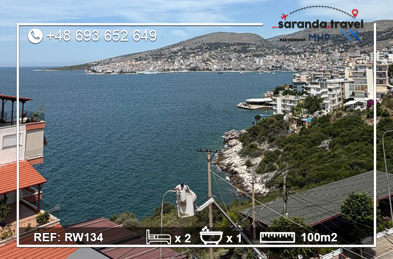 Apartament na sprzedaż Saranda 100 m² | duży taras | 2 sypialnie | widok na morze