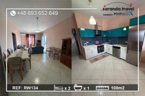 Apartament na sprzedaż Saranda 100 m² | duży taras | 2 sypialnie | widok na morze