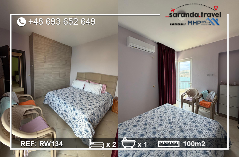 Apartament na sprzedaż Saranda 100 m² | duży taras | 2 sypialnie | widok na morze