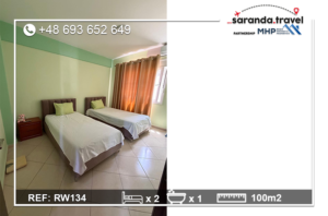 Apartament na sprzedaż Saranda 100 m² | duży taras | 2 sypialnie | widok na morze