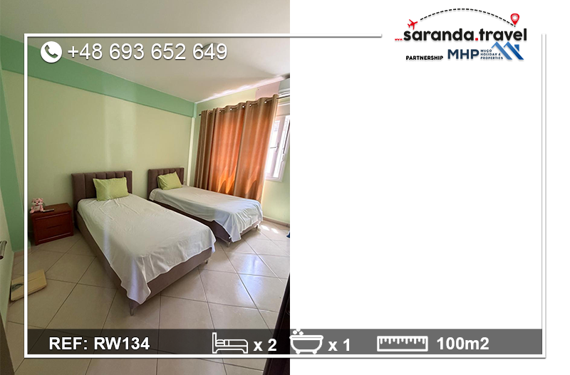 Apartament na sprzedaż Saranda 100 m² | duży taras | 2 sypialnie | widok na morze