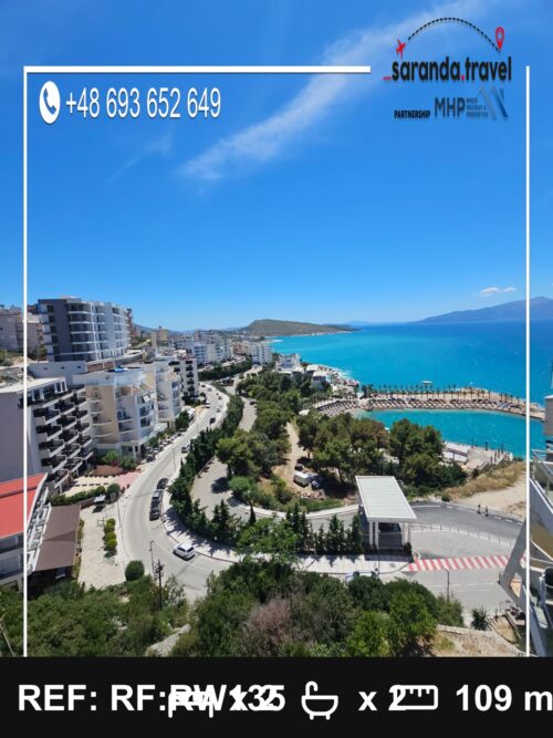 Penthouse na sprzedaż Saranda 109 m² + balkony | 2 sypialnie | panoramiczny widok | po generalnym remoncie Nr.Ref:RW135