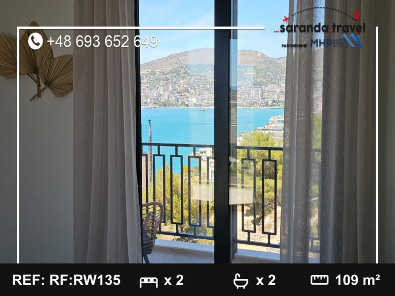 Penthouse na sprzedaż Saranda 109 m² + balkony | 2 sypialnie | panoramiczny widok | po generalnym remoncie Nr.Ref:RW135