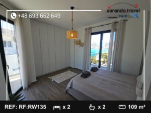 Penthouse na sprzedaż Saranda 109 m² + balkony | 2 sypialnie | panoramiczny widok | po generalnym remoncie Nr.Ref:RW135