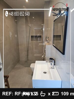 Penthouse na sprzedaż Saranda 109 m² + balkony | 2 sypialnie | panoramiczny widok | po generalnym remoncie Nr.Ref:RW135