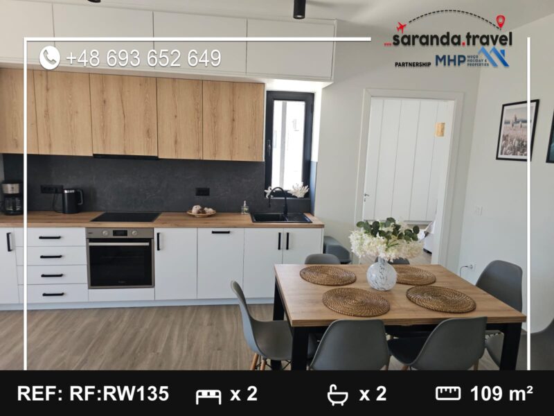 Penthouse na sprzedaż Saranda 109 m² + balkony | 2 sypialnie | panoramiczny widok | po generalnym remoncie Nr.Ref:RW135