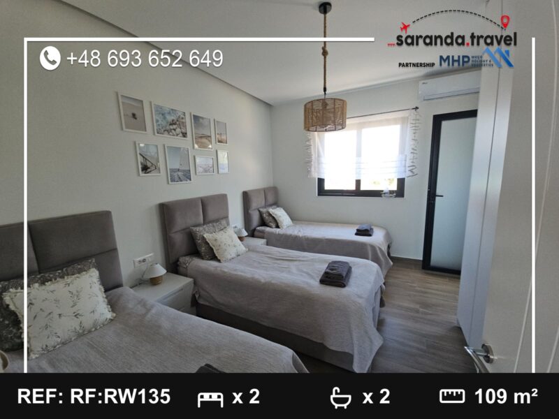 Penthouse na sprzedaż Saranda 109 m² + balkony | 2 sypialnie | panoramiczny widok | po generalnym remoncie Nr.Ref:RW135