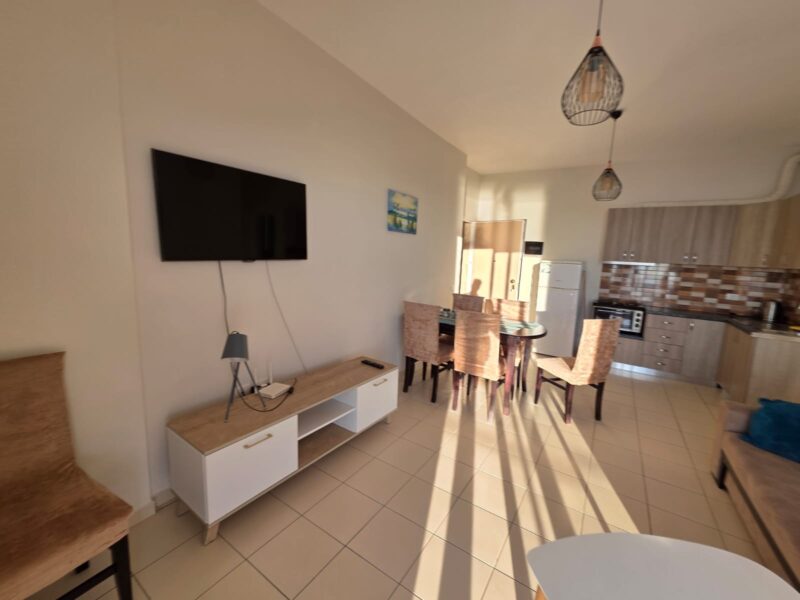Apartament na sprzedaż Saranda 61 m² + balkony | 1 sypialnia | widok na morze | 50 m od morza | wykończony pod klucz | rynek pierwotny