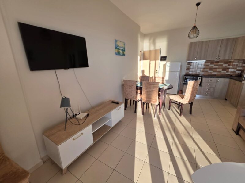 Apartament na sprzedaż Saranda 61 m² + balkony | 1 sypialnia | widok na morze | 50 m od morza | wykończony pod klucz | rynek pierwotny