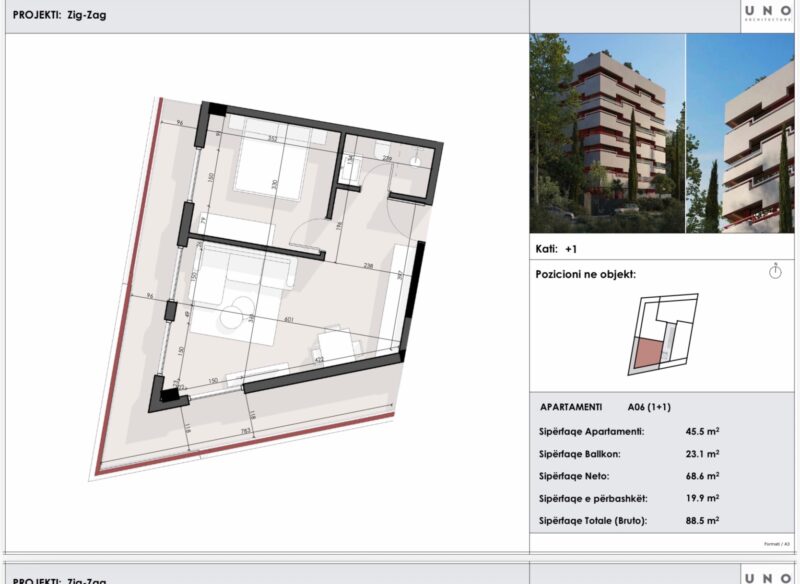 Apartament na sprzedaż Saranda + balkony | w budowie