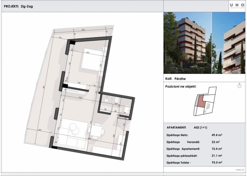 Apartament na sprzedaż Saranda + balkony | w budowie