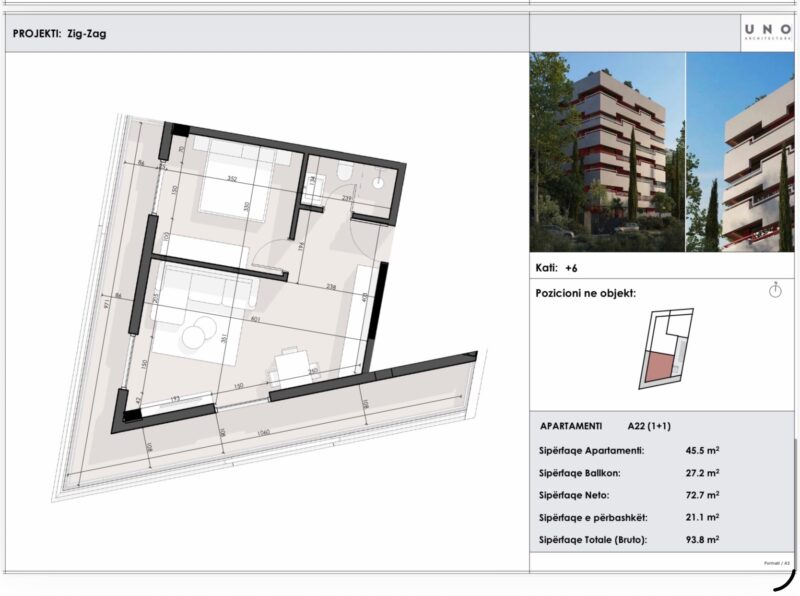 Apartament na sprzedaż Saranda + balkony | w budowie