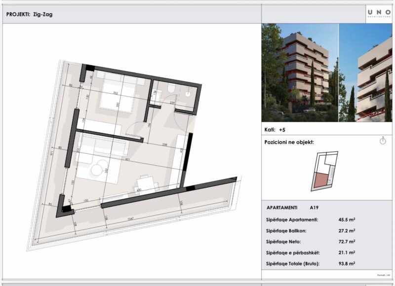 Apartament na sprzedaż Saranda + balkony | w budowie