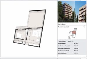 Apartament na sprzedaż Saranda 131 m² + balkony | 1 sypialnia | w budowie | rynek pierwotny