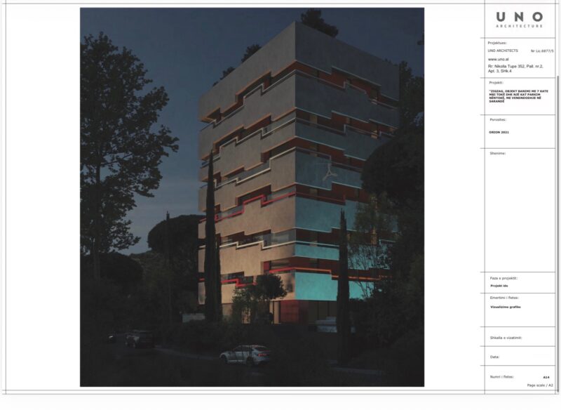 Apartament na sprzedaż Saranda 131 m² + balkony | 1 sypialnia | w budowie | rynek pierwotny