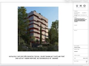 Apartament na sprzedaż Saranda 93,5 m² + balkony | 1 sypialnia | w budowie | rynek pierwotny
