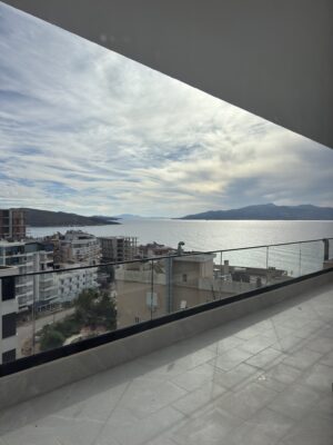 Penthouse na sprzedaż Saranda 128,34 m² + balkony | 2 sypialnie | widok na morze | 80 m od morza | wykończony pod klucz | rynek pierwotny
