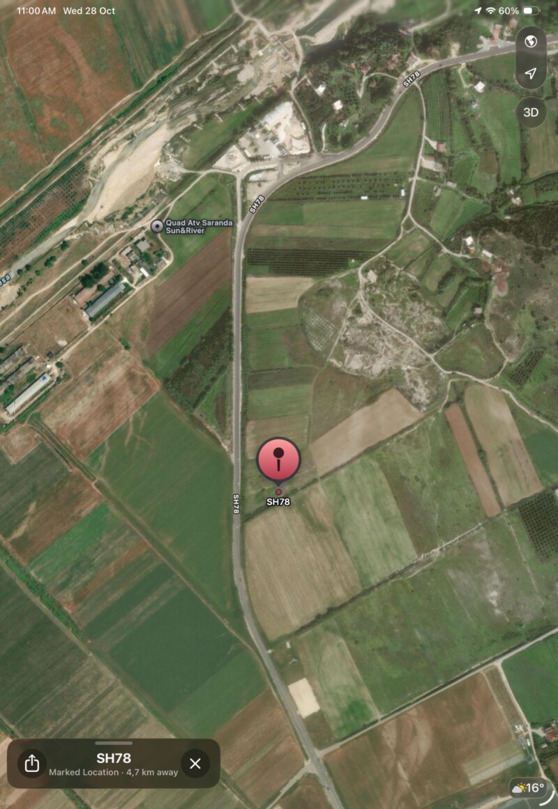 Działka na sprzedaż Saranda 3 000 m²