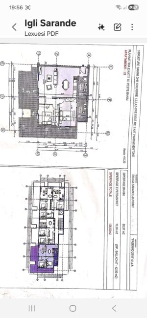 Apartament na sprzedaż Saranda 136,52 m² + balkony | 2 sypialnie | widok na morze | 70 m od morza | wykończony pod klucz | rynek pierwotny